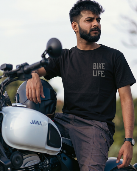 Need Money for New Bike T- Shirt  - BLACK | 100kmph