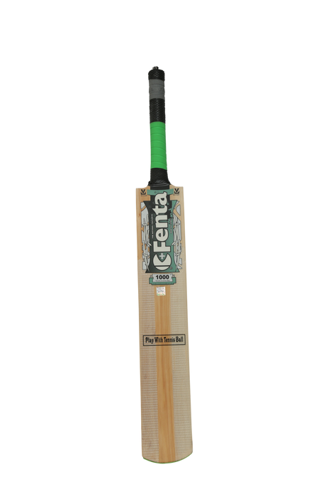 FENTA V-1000 CRICKET TENNIS BAT DOUBLE BLADE CANE HANDLE, KASHMIR WILLOW | Fenta / Variety Enterprises