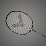 Auraspeed ARS-3200-4U G5 Strung Badminton Racket (White/Black)