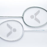 Auraspeed ARS-3200-4U G5 Strung Badminton Racket (White/Black)