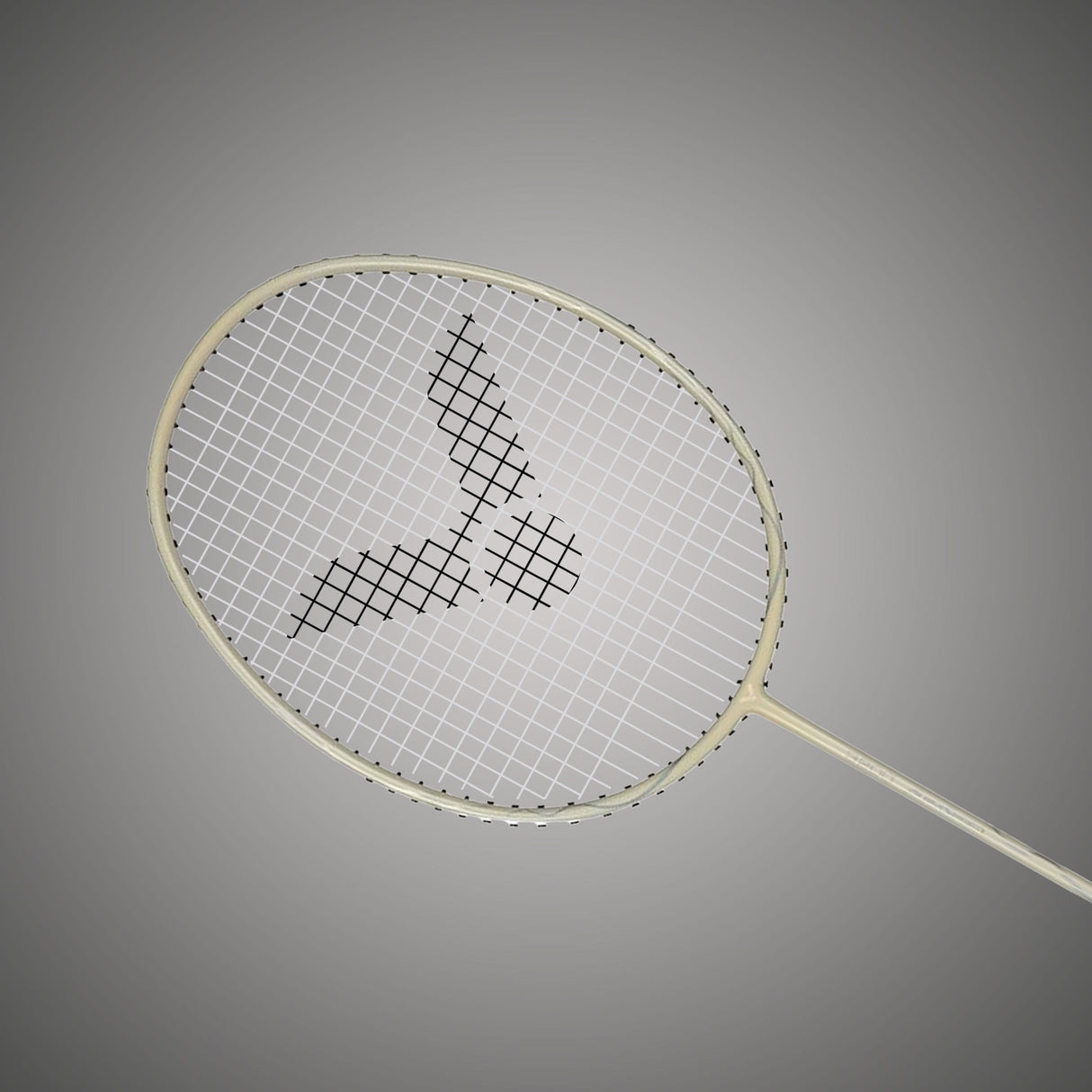 Auraspeed ARS-3200-4U G5 Strung Badminton Racket( Silver/Cream Grey)