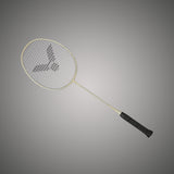 Auraspeed ARS-3200-4U G5 Strung Badminton Racket( Silver/Cream Grey)