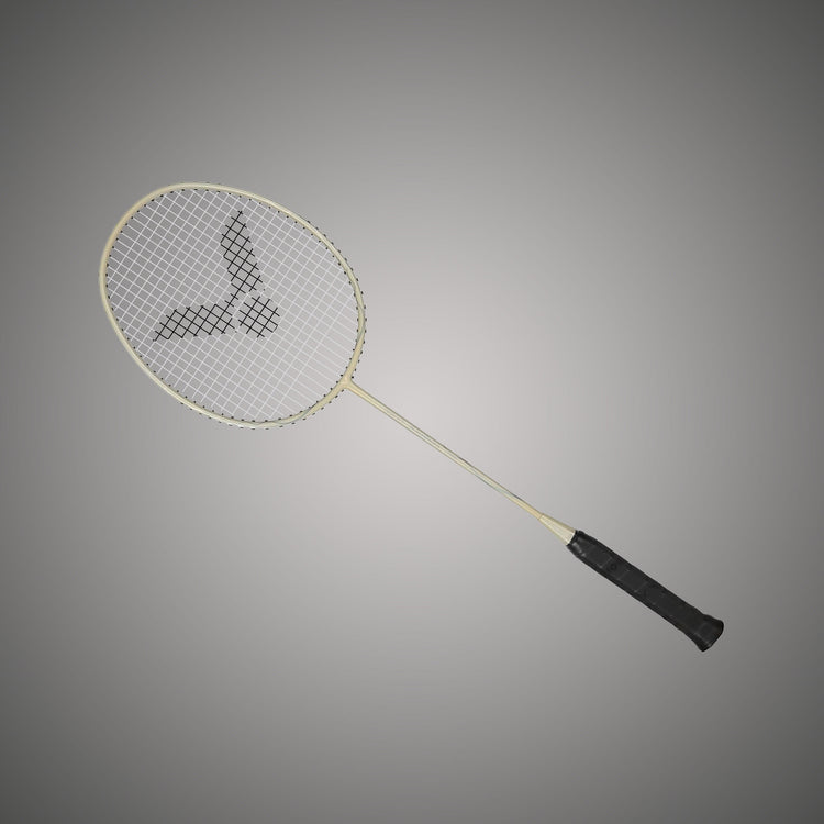 Auraspeed ARS-3200-4U G5 Strung Badminton Racket( Silver/Cream Grey)