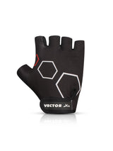 Vector X VX-300 Hexa Gym Fitness Fingerless Gloves for Men and Women Sports Practice Gloves Wrist Support Use for Gym, Weight Lifting,Fitness,Exercise