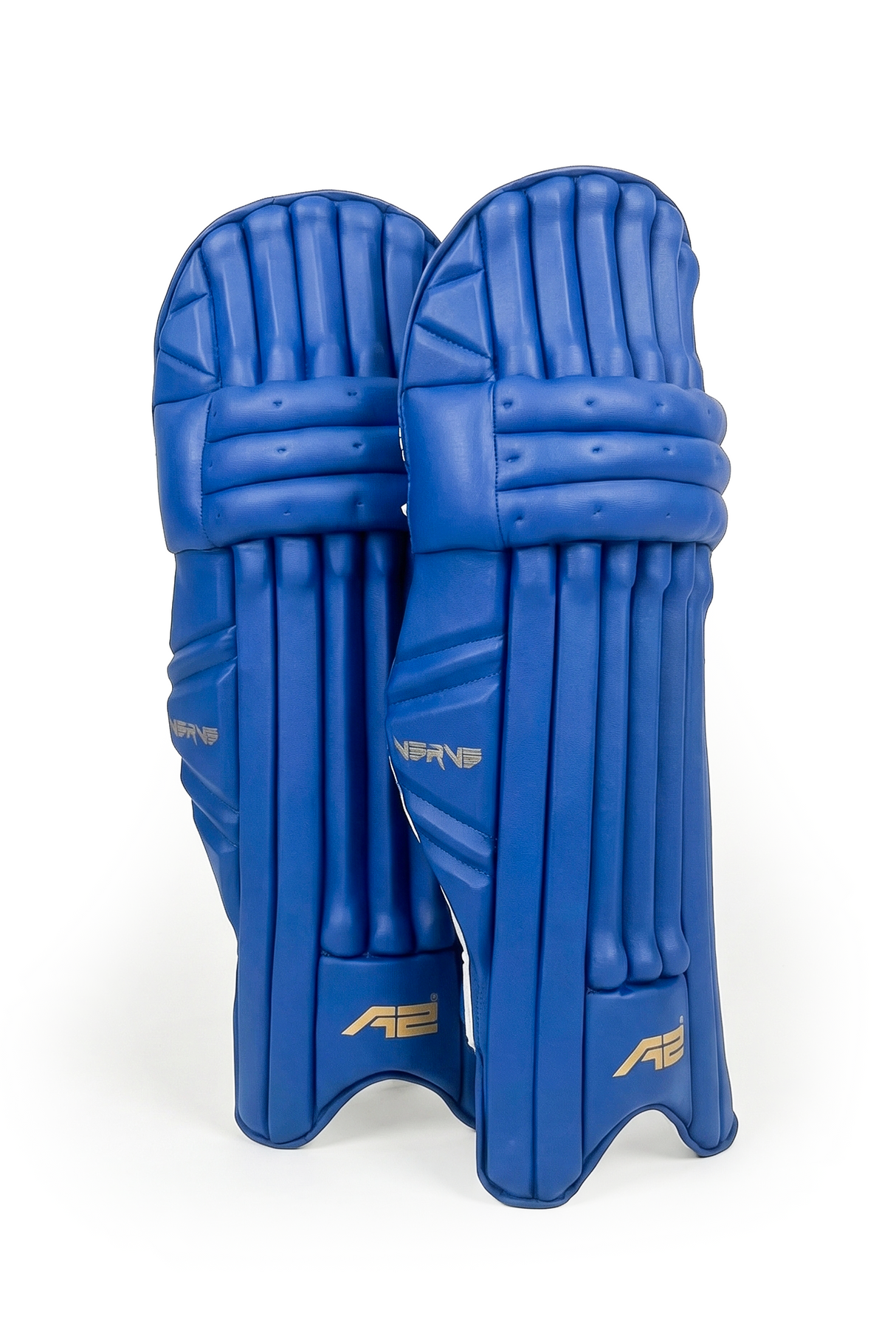 Blue And Golden Batting Pads