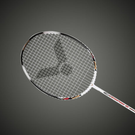 Arrow Power 80 Unstrung Badminton Racket (White+Black)