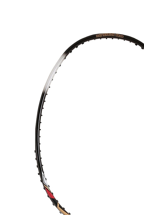 Arrow Power 80 Unstrung Badminton Racket (White+Black)