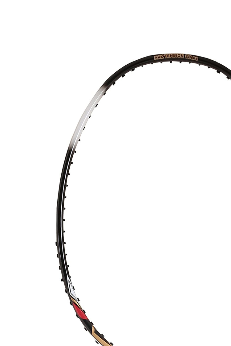 Arrow Power 80 Unstrung Badminton Racket (White+Black)