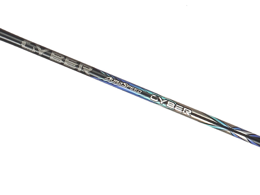 Auraspeed Cyber C Unstrung Badminton Racket ( Black )- 4U/G5