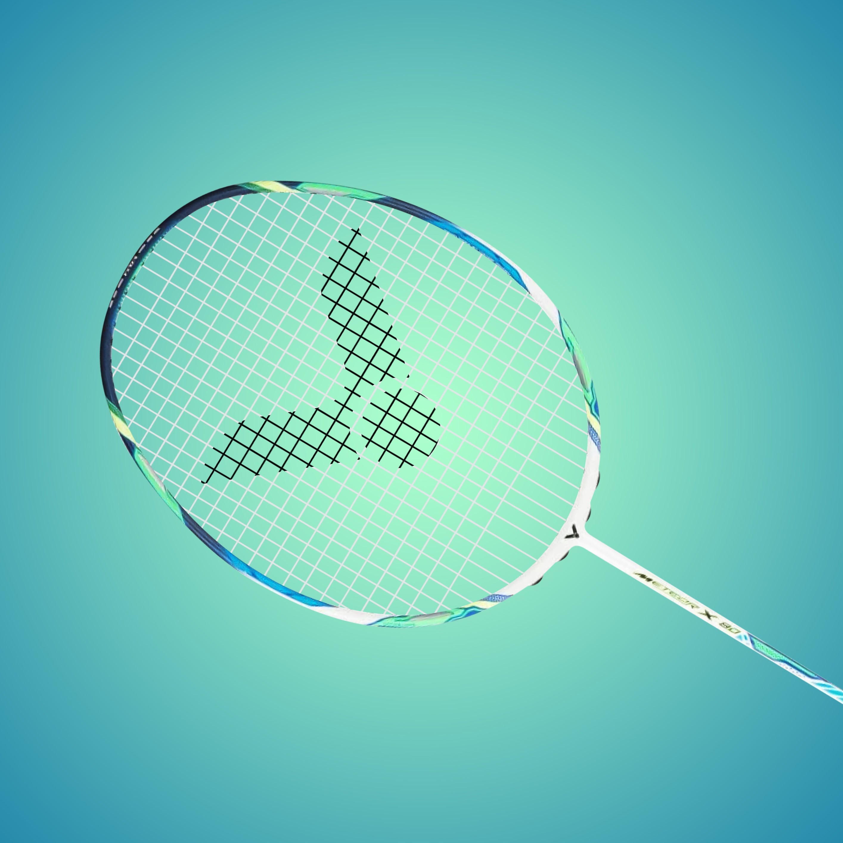 Meteor X 80 Unstrung Badminton Racket (Poseidon)