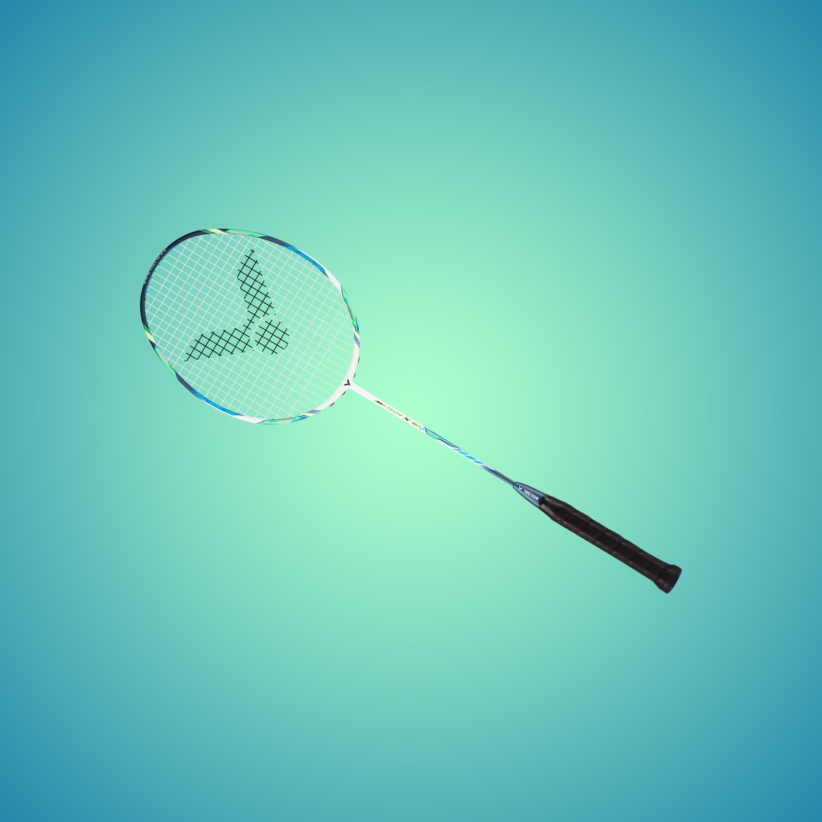 Meteor X 80 Unstrung Badminton Racket (Poseidon)