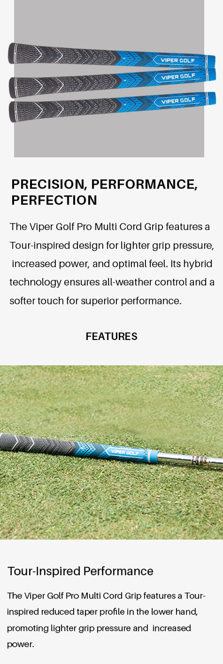 Viper Golf Pro Multi Cord Midsize Grip