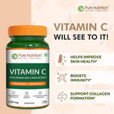 Vitamin C 1250 mg with Orange Peel & Amla Extract | 120 Veg Tablets