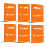 Vitamin D3 60000 IU Oral Strips 10 Sugar-Free Strips