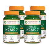 Vitamin K2 MK-7 with Vitamin D3  Bone & Heart Health | 60 Veg Tablets