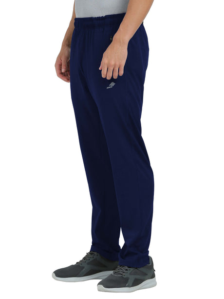 Synco Vogue Performance Trackpants For Men (Navy-Blue)