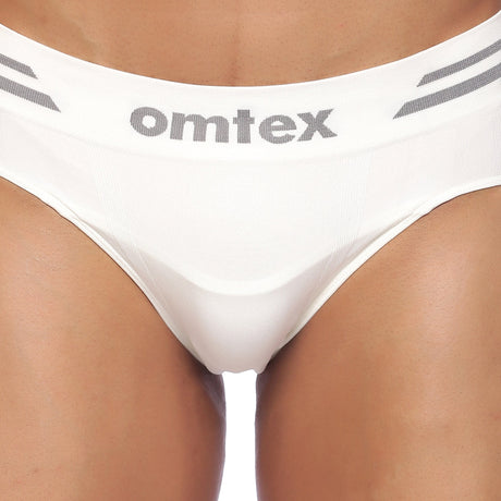 Omtex Sports Brief Seamless Supporter White