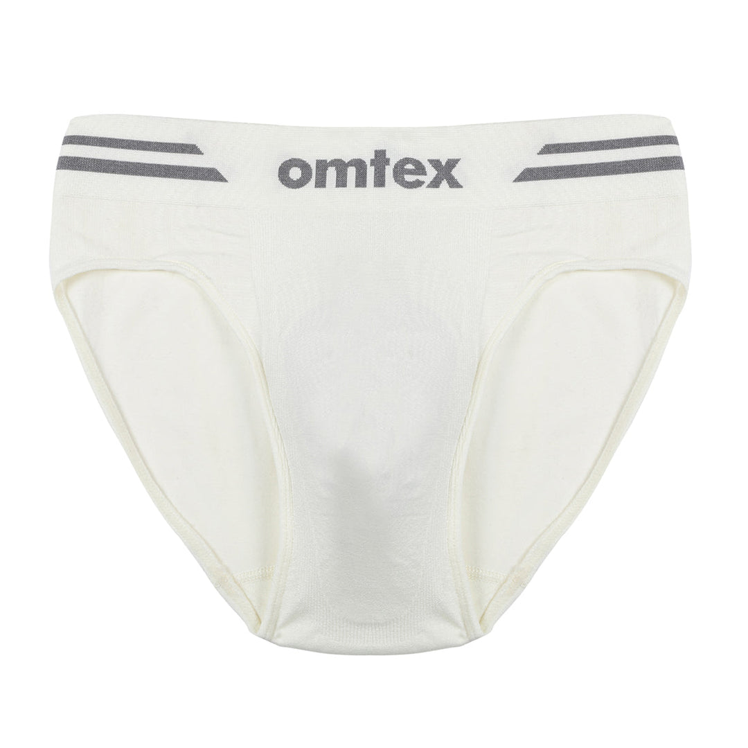 Omtex Sports Brief Seamless Supporter White