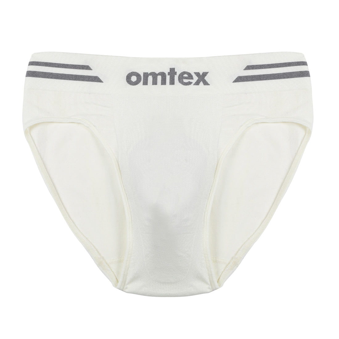 Omtex Sports Brief Seamless Supporter White