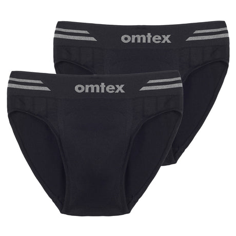 V Seamless Brief Supporter Black P2 | Omtex