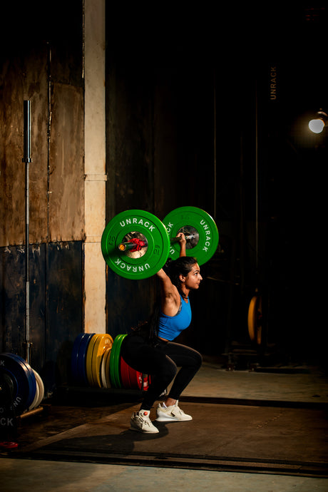 The Hybrid Barbell, 15 KG, Women's - Built for All-Round Training Unrack | KIBI SPORTS