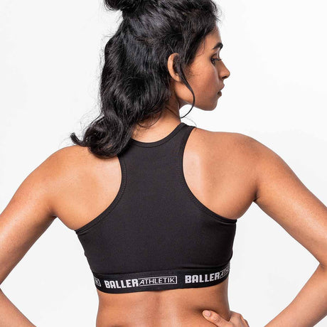 Racerback Sports Bra - Black
