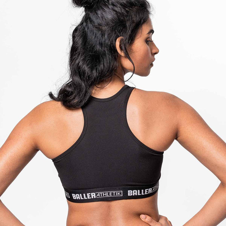 Racerback Sports Bra - Black