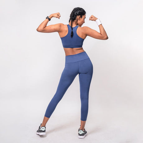 Sculpting Sports Bra - Blue