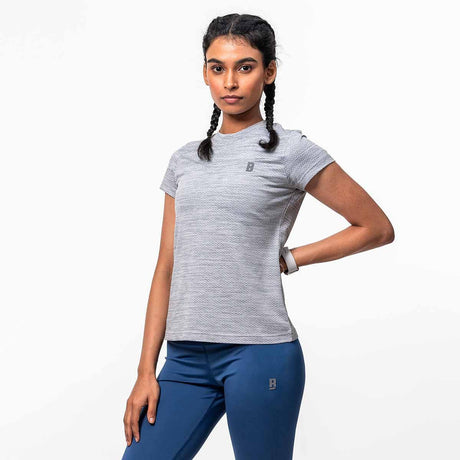Boost Tee Women - Light Grey