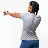 Boost Tee Women - Light Grey