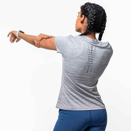 Boost Tee Women - Light Grey