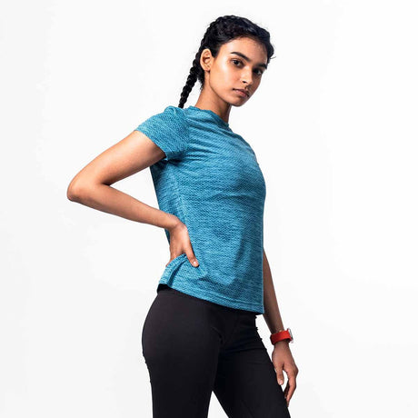 Boost Tee Women - Blue Marine