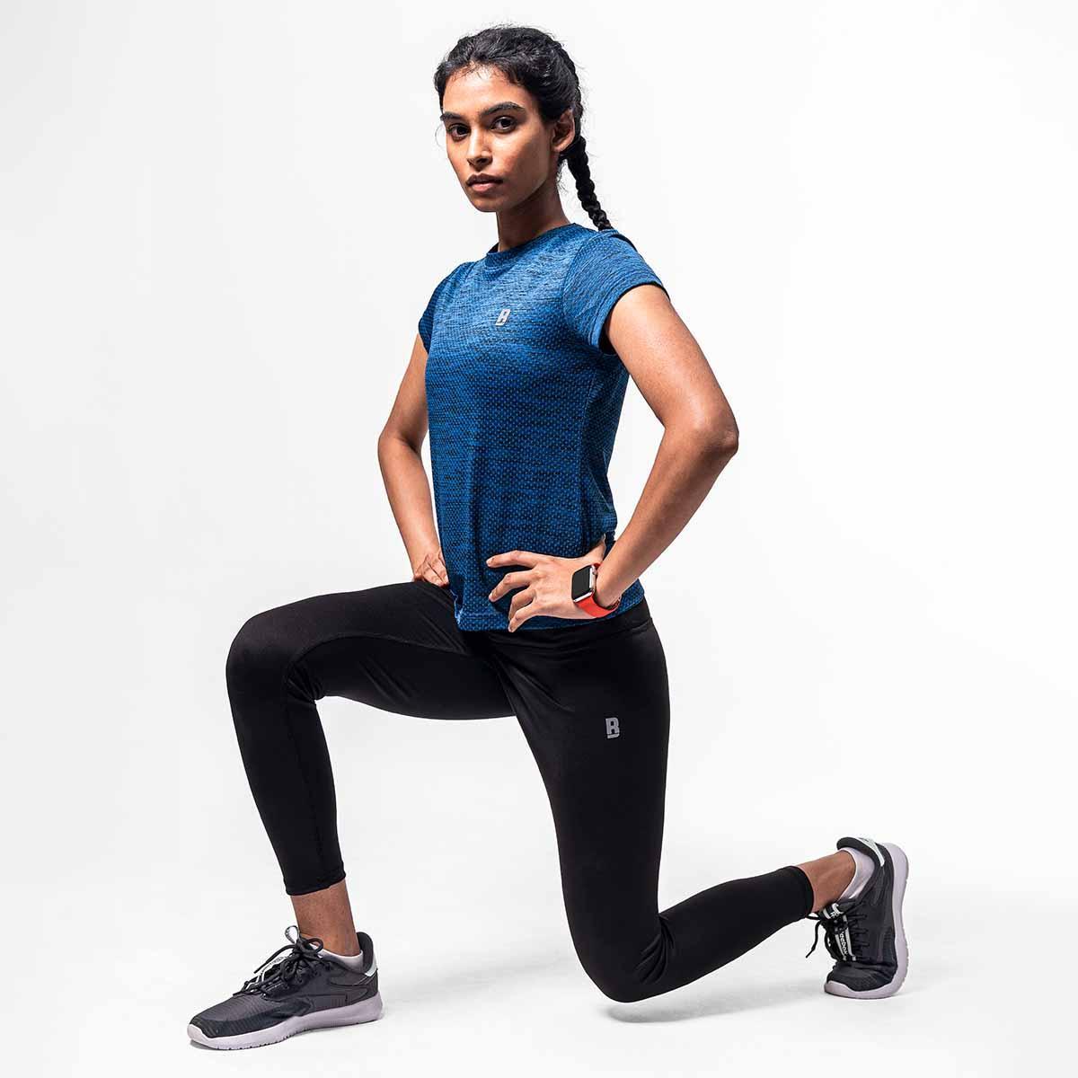 Boost Tee Women - Navy Blue