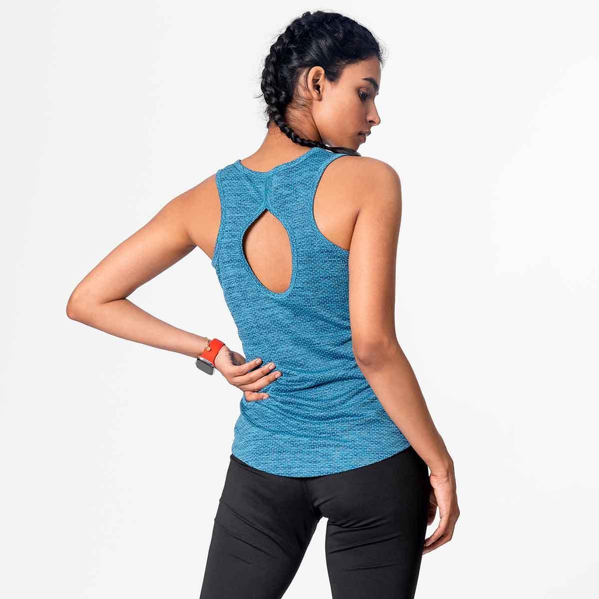 Twister Racerback - Blue Marine