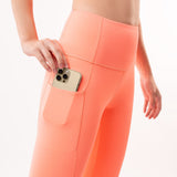 AeroFit Leggings - Coral Pink