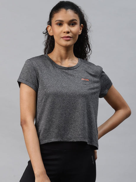 Alcis Women Boxy Crop T-shirt | Alcis