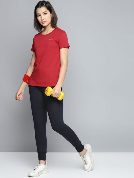 Alcis Women Solid Navy Blue Jogger | Alcis