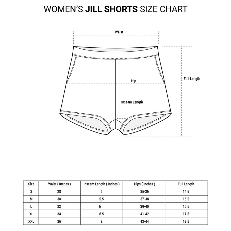 JILL Plain Shorts Rosewood