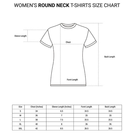 DOTTY Round Neck T-Shirt - Rust