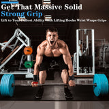 Kobo WTA-01 Weight Training Straps Hook Bar