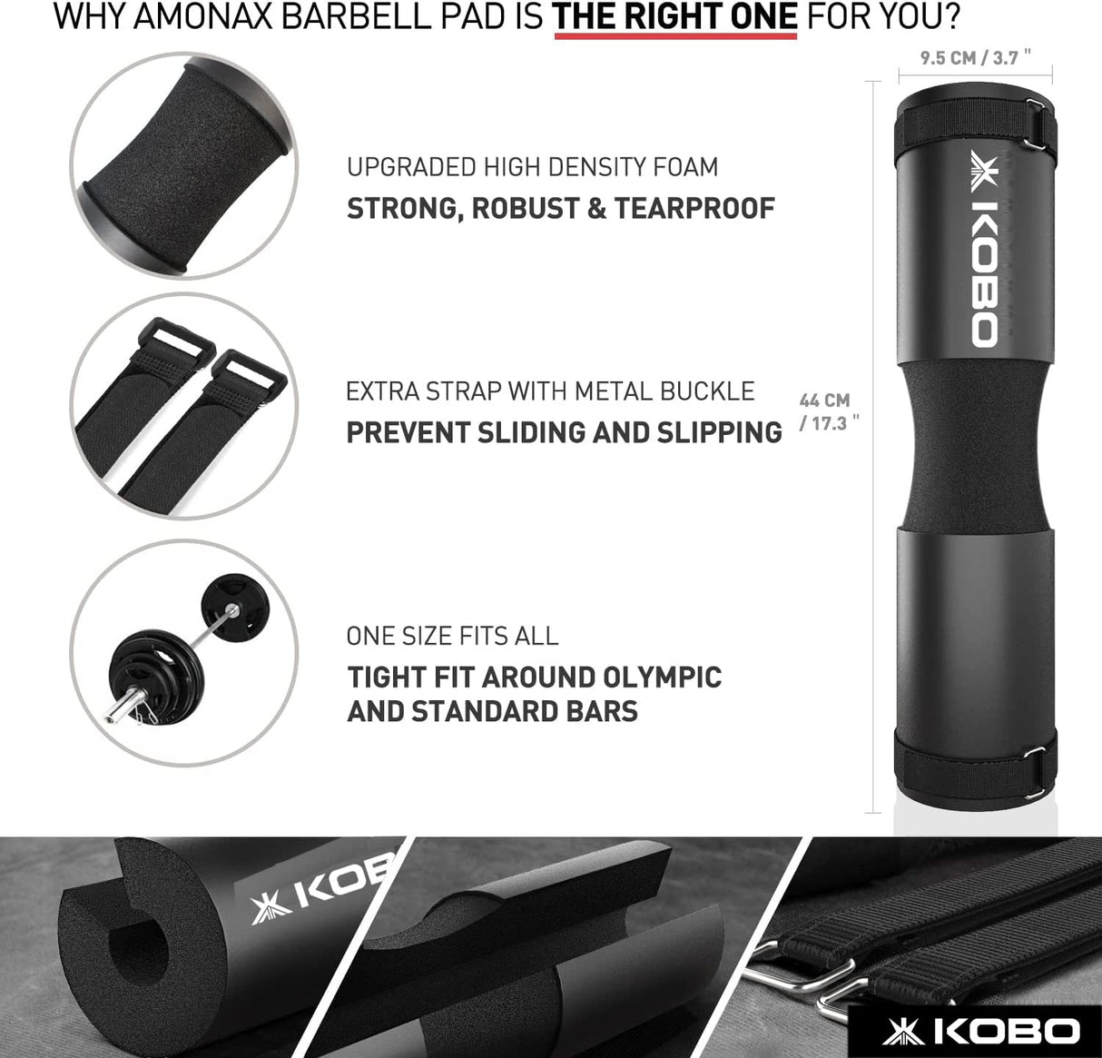 Kobo WTA-58 Barbell Pad