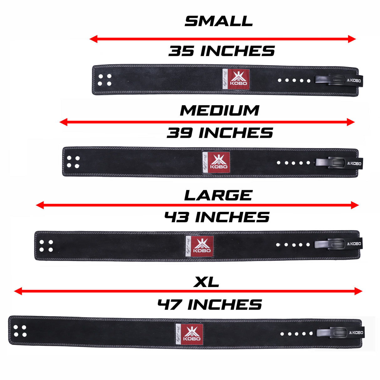 Kobo 10 mm WTB-08 Lever Gym Belt