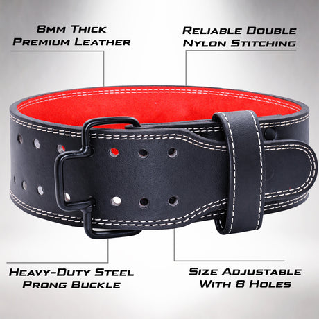 Kobo 8 mm WTB-30 Prong Gym Belt | Kobo