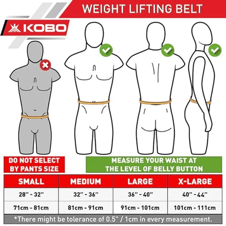 Kobo 13 mm WTB-24 Gym Belt | Kobo