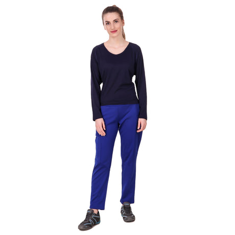 Alcis Women Printed Navy Blue Tshirts | Alcis