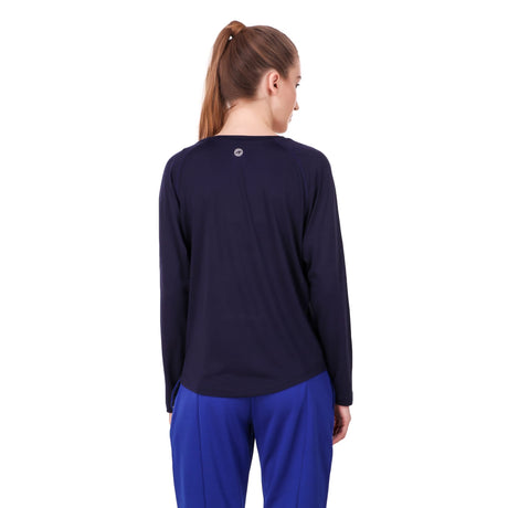 Alcis Women Printed Navy Blue Tshirts | Alcis