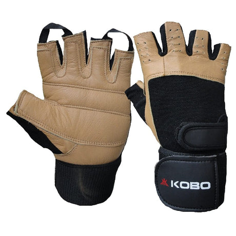 Kobo WTG-02 Gym Gloves with Wrist Support | Kobo