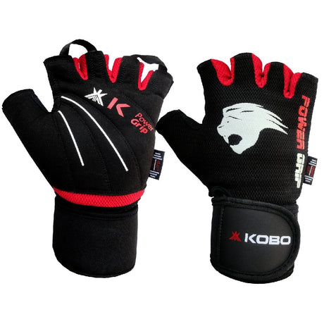Kobo WTG-08 Gym Gloves with Wrist Support | Kobo