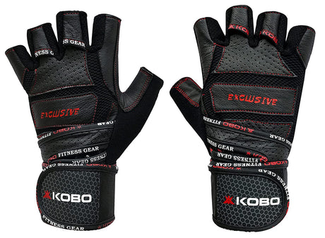 Kobo WTG-13 Gym Gloves with Wrist Support | Kobo