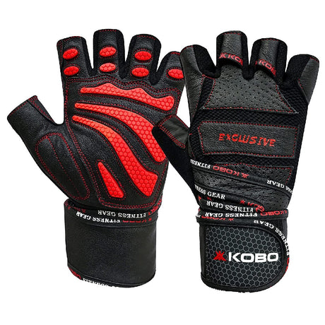 Kobo WTG-13 Gym Gloves with Wrist Support | Kobo